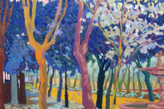 2004. Árboles de la Castellana